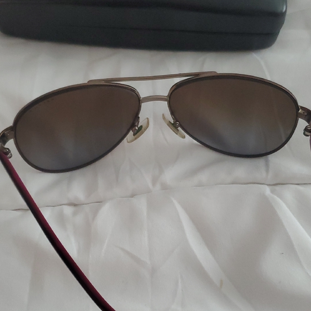 Ralph Lauren Men's Sunglasses - Gold Frame with Black Lenses - Picture 7 of 7